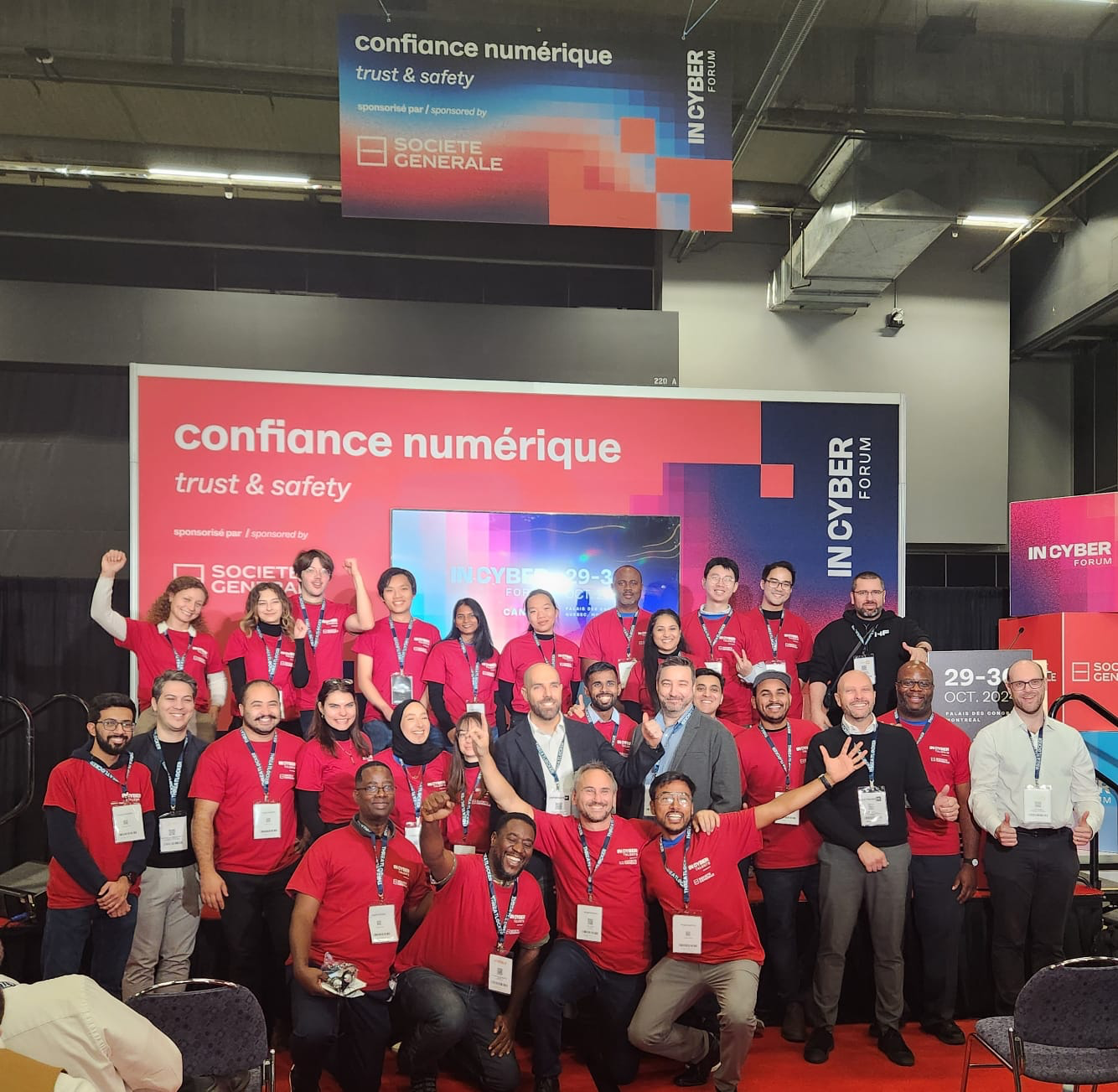 Attended Incyber Forum as a volunteer